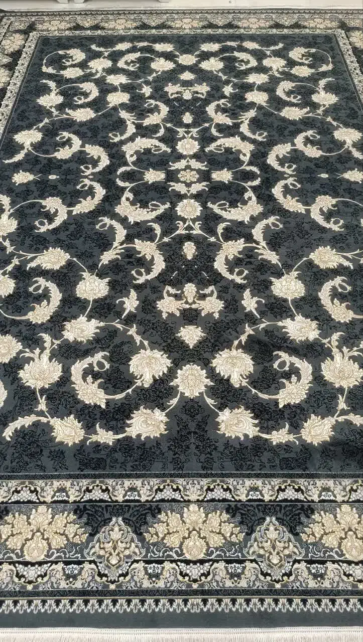 فرش 12 متری سنگین نخ اکرولیک ارزانکده فرش فانوس|فرش|بیرجند, |دیوار