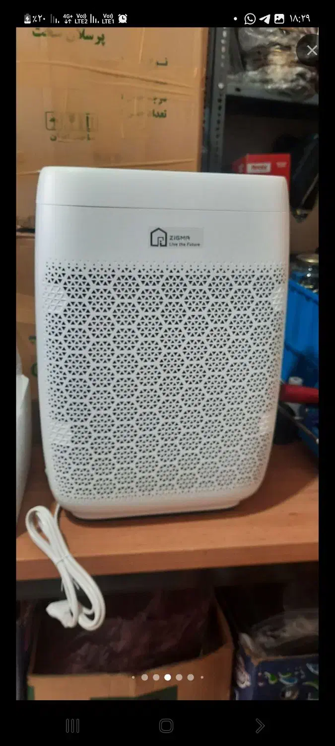 دستگاه تصفیه هوا زیگما-المانZIGMA|پنکه و تصفیه‌کنندهٔ هوا|تهران, فردوسی|دیوار