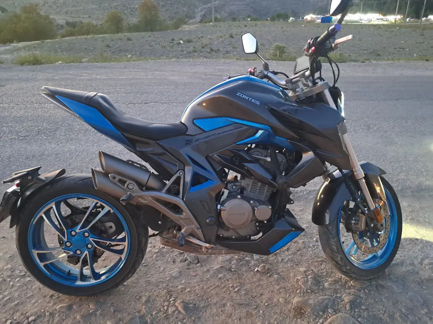 موتور زنتوس 249|موتورسیکلت|فیروزآباد (فارس), |دیوار