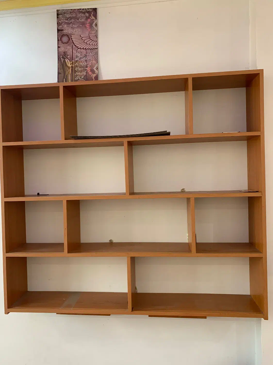 کتابخانه|کتابخانه، شلف، قفسه‌های دیواری|رشت, کوی بیانی|دیوار