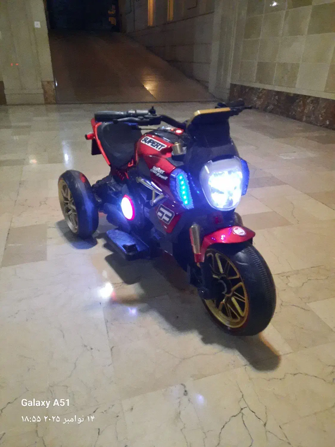 موتورشارژی درحدنو فروش به دلیل محاجرت|دوچرخه، اسکیت، اسکوتر|تهران, حکمت|دیوار