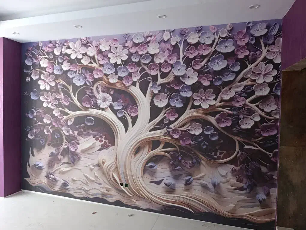 پخش کاغذ دیواری از رولی ۱۲۰ تومان|خدمات پیشه و مهارت|پرند, فاز ۰|دیوار