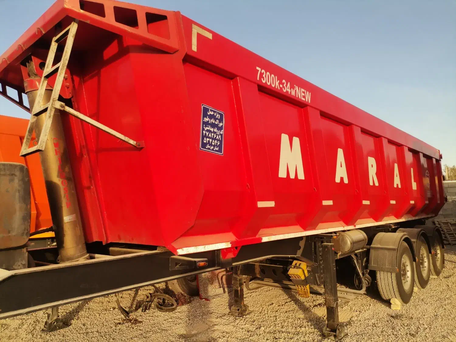 تریلی کمپرسی سه محور|خودرو سنگین|ابرکوه, |دیوار