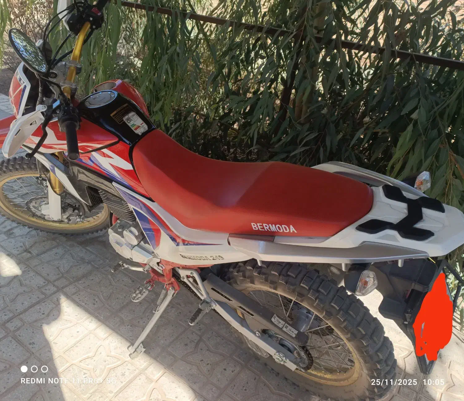 فروش موتور تریل برمودا 250|موتورسیکلت|مهریز, |دیوار