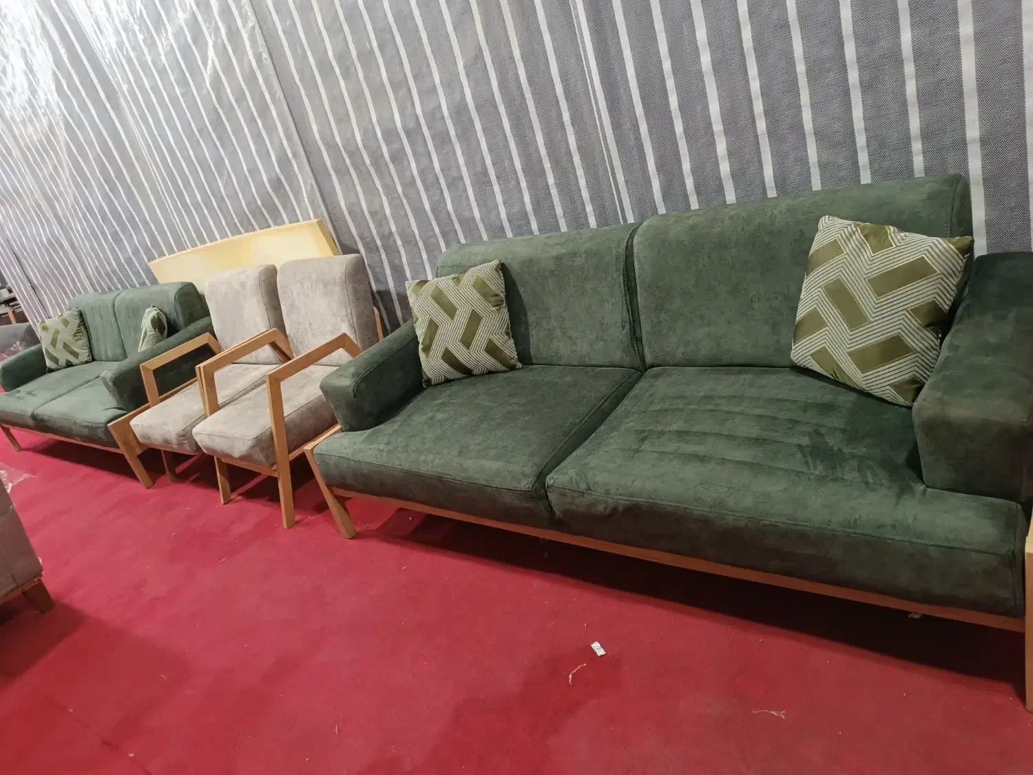 مبل ۸ نفره مینیمال نو زیر قیمت|مبلمان خانگی و میز عسلی|رباطکریم, رباطکریم|دیوار