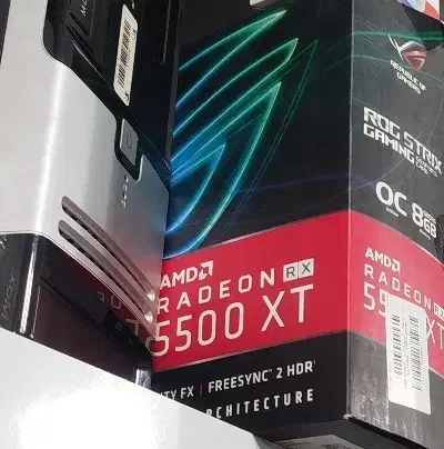 کارت گرافیک Rx 5500 xt oc|قطعات و لوازم جانبی رایانه|سمنان, |دیوار