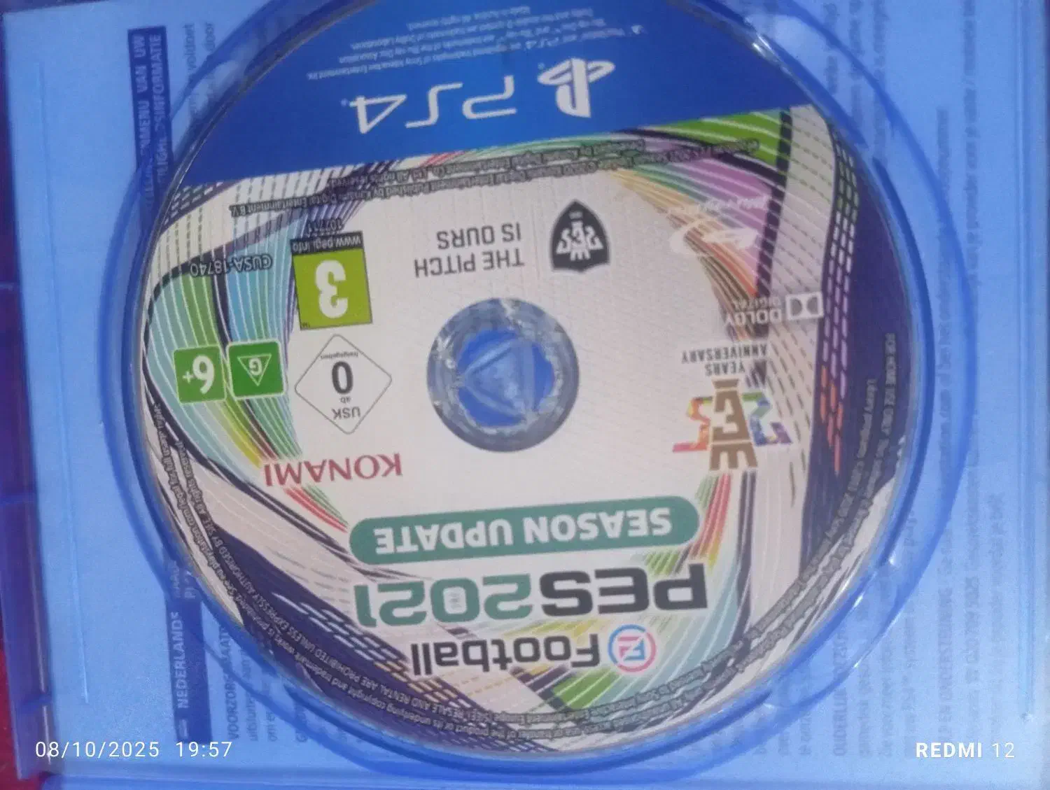 PES2021دیسک برای ps4|کنسول، بازی ویدئویی و آنلاین|بندرعباس, |دیوار
