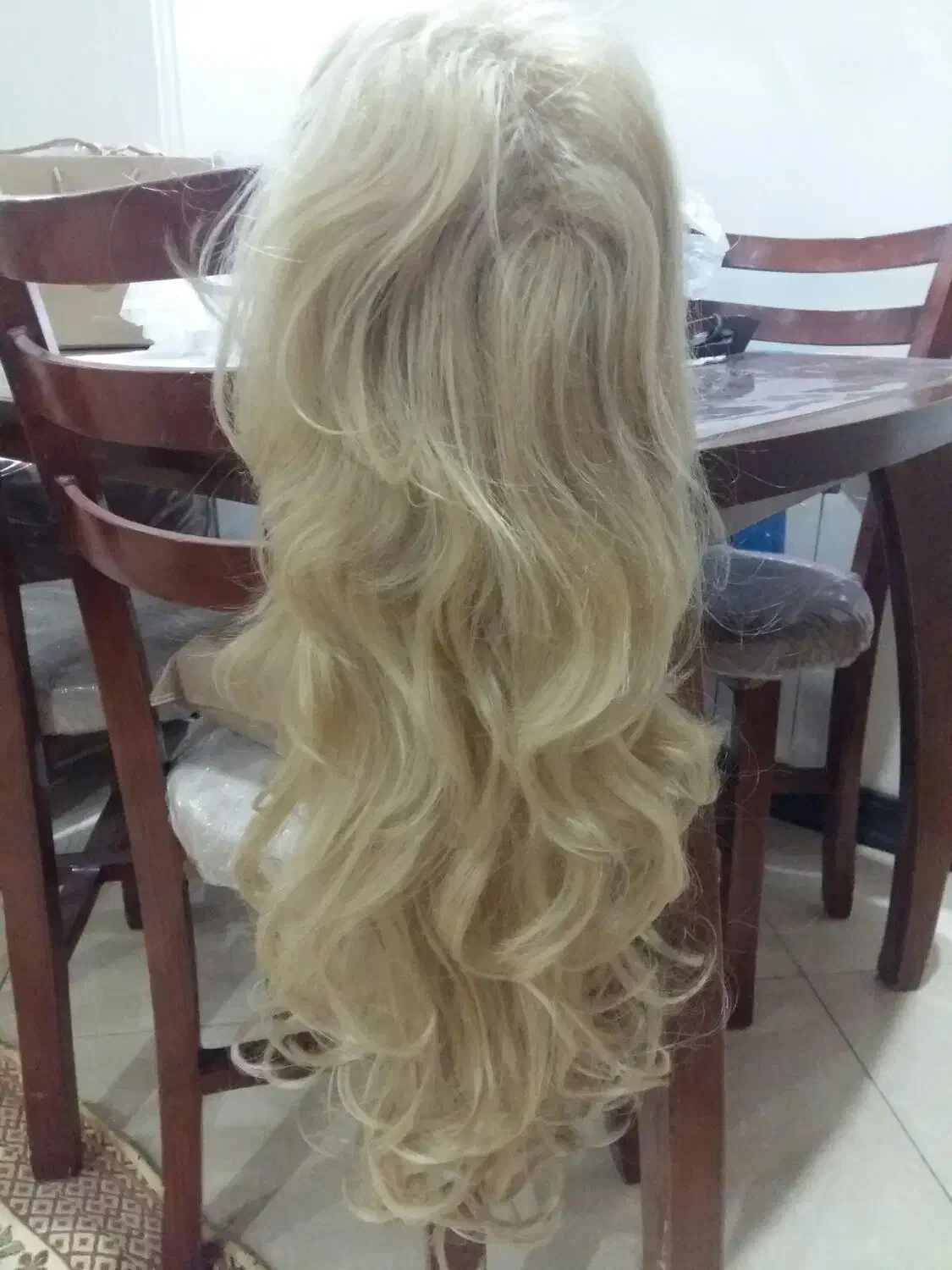 موی مصنوعی یا کلاه گیس بلوند|آرایشی، بهداشتی، درمانی|تهران, استاد معین|دیوار