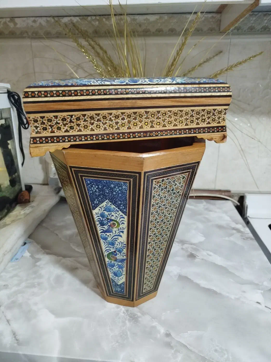 سطل جا دستمالی نو|صنایع دستی و سایر لوازم تزئینی|مشهد, نوید|دیوار