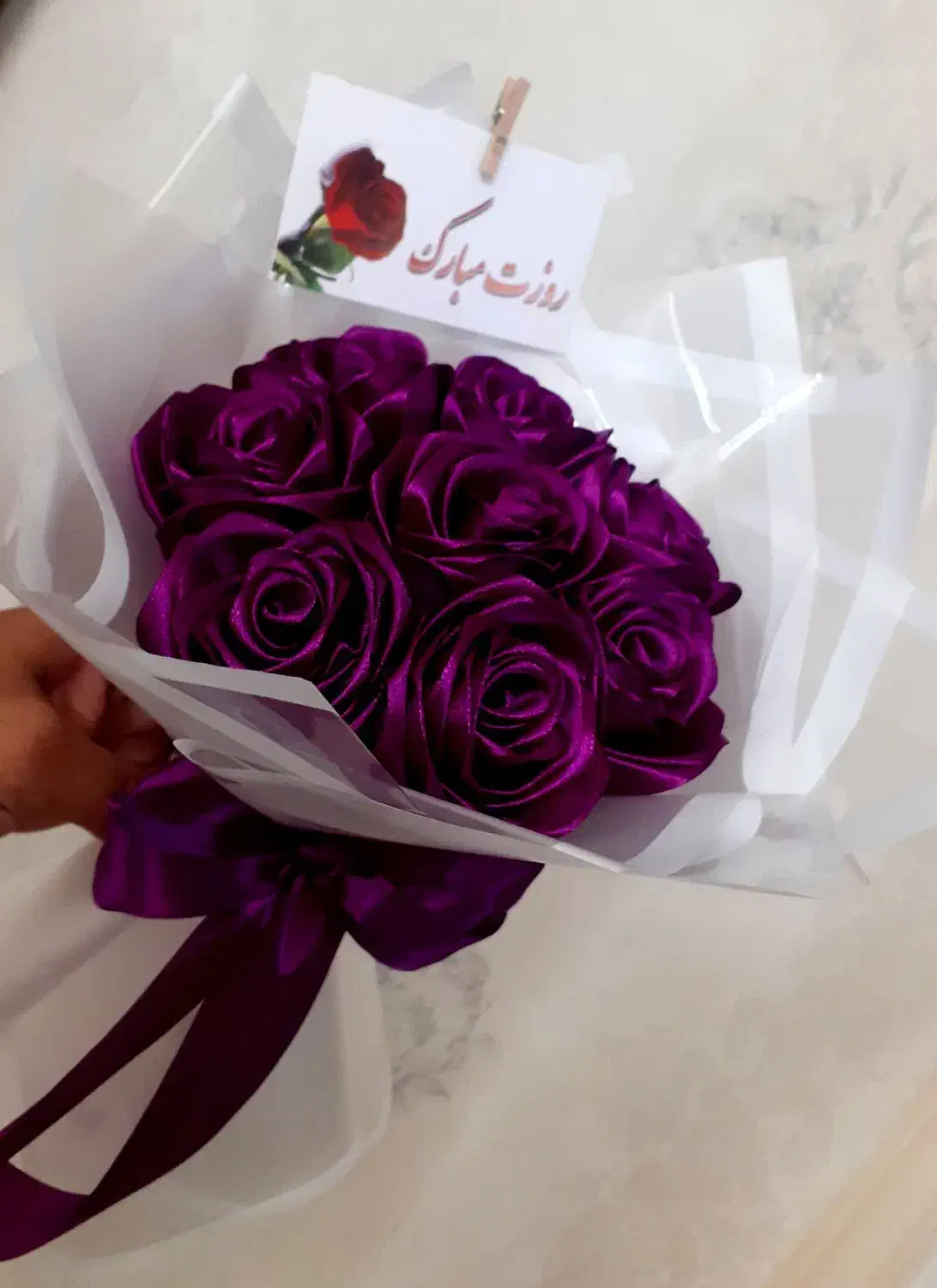 دسته گل روز مادر هدیه روز مادر|گل مصنوعی|شهریار, شهریار|دیوار