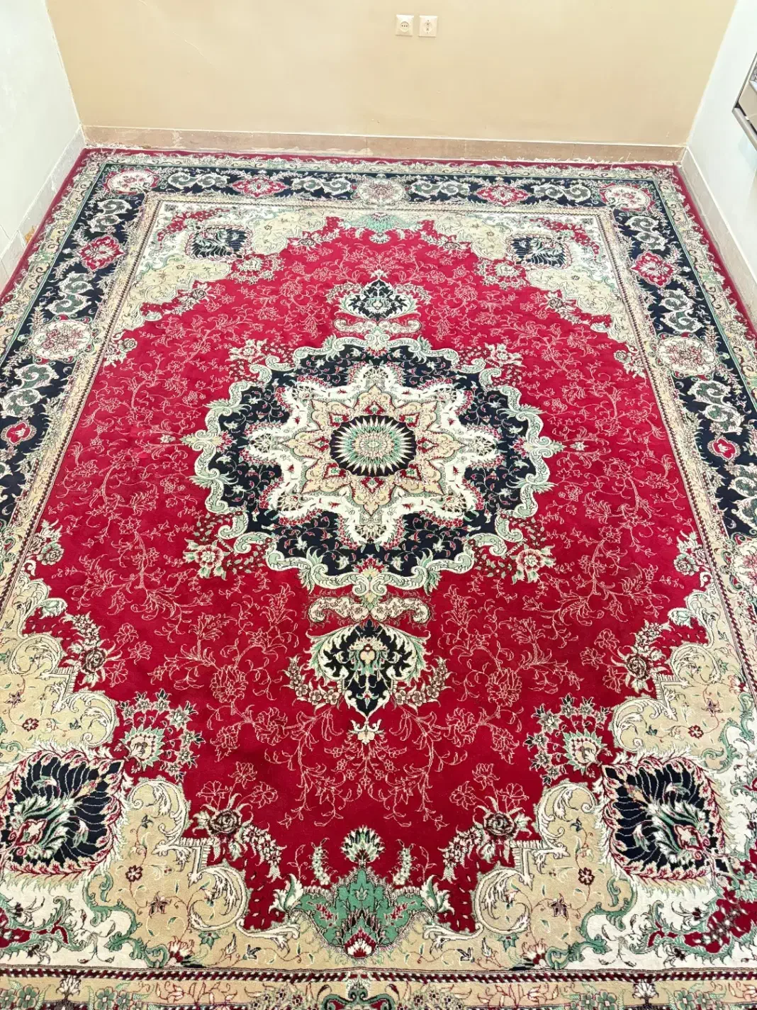دو تخته فرش 12 متری 500 شانه تراکم 1000|فرش|شیراز, قدوسی شرقی|دیوار
