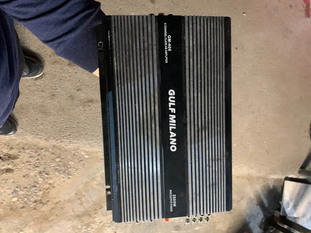 امپلی ۲۵۰۰ gulf milano|صوتی و تصویری|رشت, فلسطین|دیوار