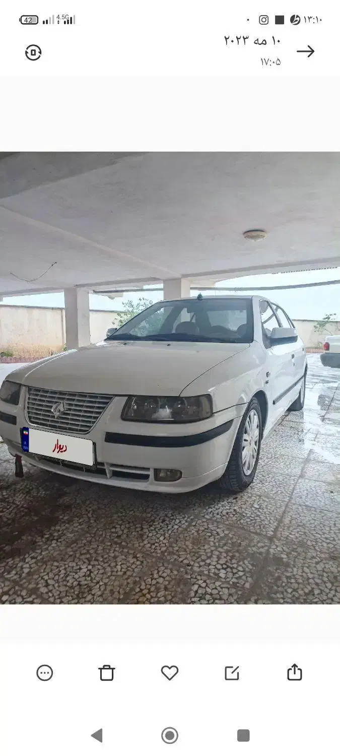 سمند ای آف سون مدل 94|خودرو سواری و وانت|گنبد کاووس, |دیوار