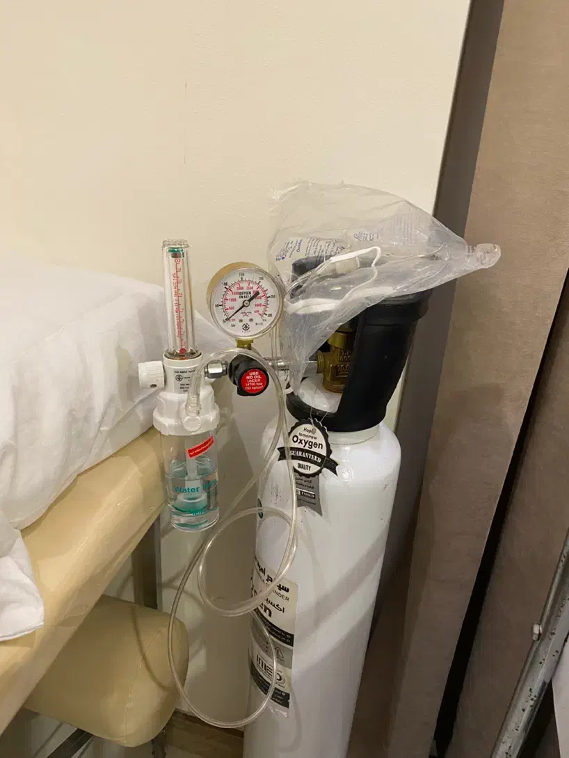 کپسول اکسیژن با مانومتر پزشکی|پزشکی|تنکابن, |دیوار