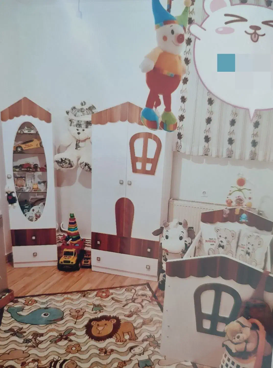 سرویس چوبی سیسمونی|تخت و سرویس خواب|ایلخچی, |دیوار