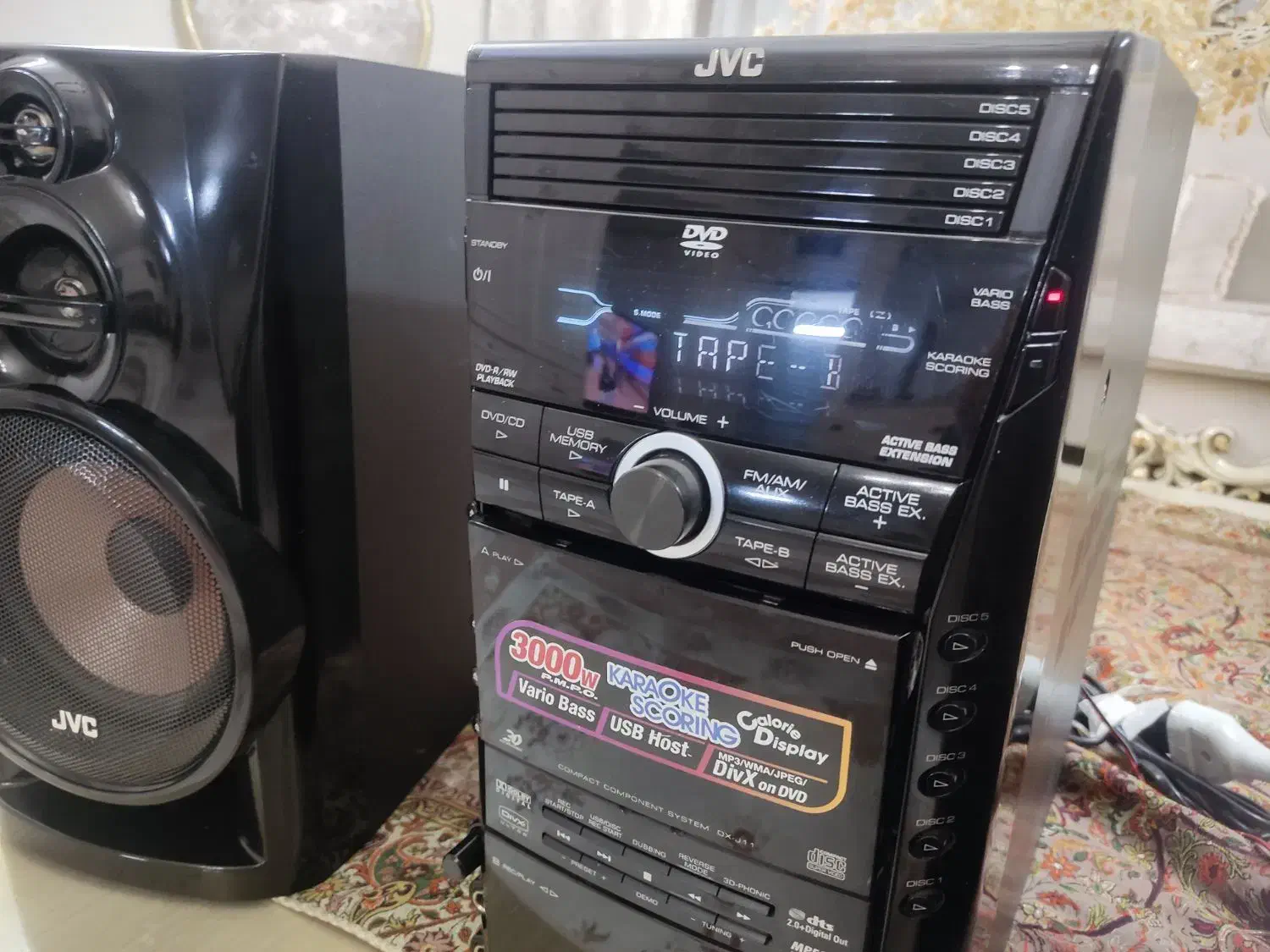 سیستم فلش فابریک جی وی سی وست سونی|سیستم صوتی خانگی|ری, تقی آباد|دیوار