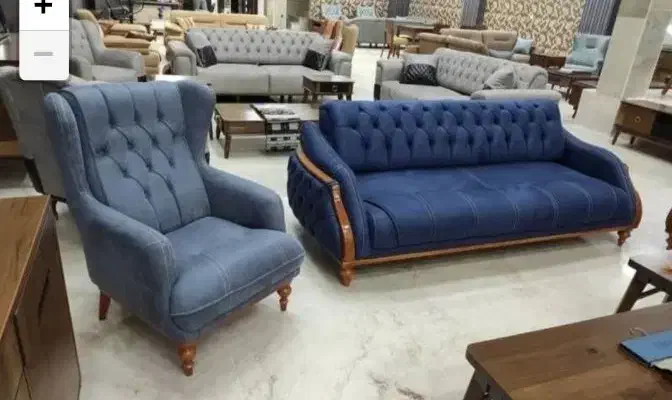 مبل چستر لوکس مکانیزم دار 8 نفره|مبلمان خانگی و میز عسلی|مشکین‌دشت, |دیوار