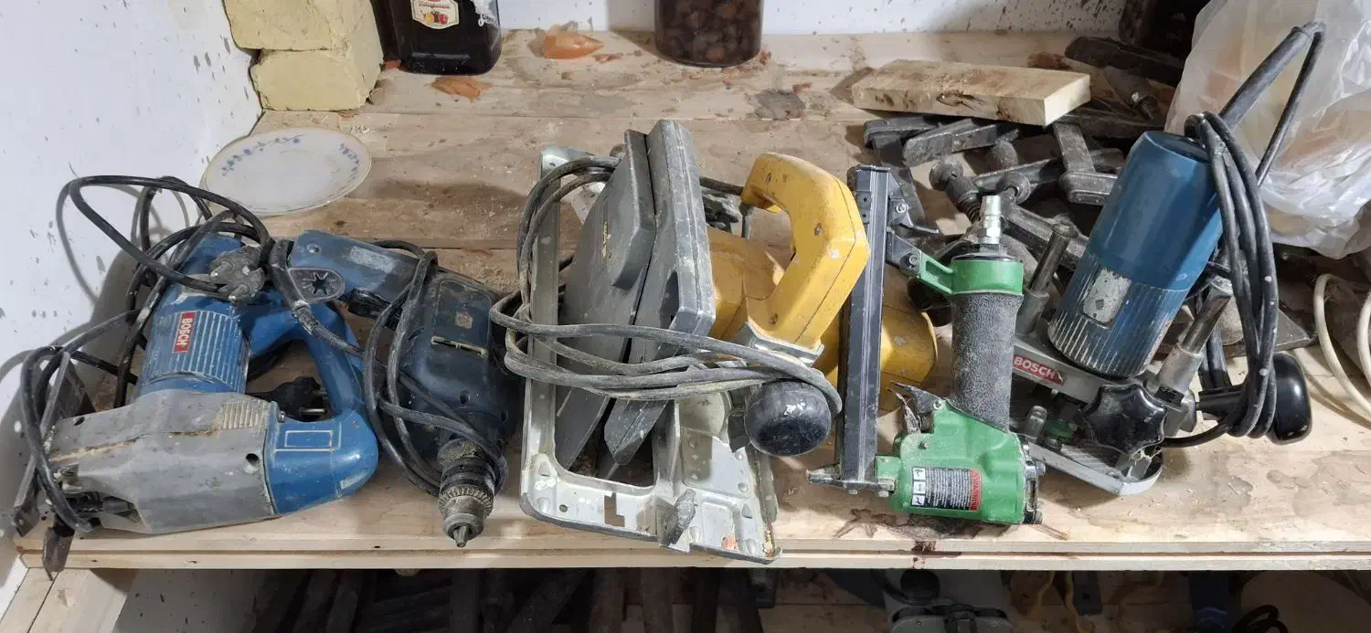 فروش تعدادی لوازم نجاری اصلی و با کیفیت درجه یک|ابزارآلات|قوچان, |دیوار