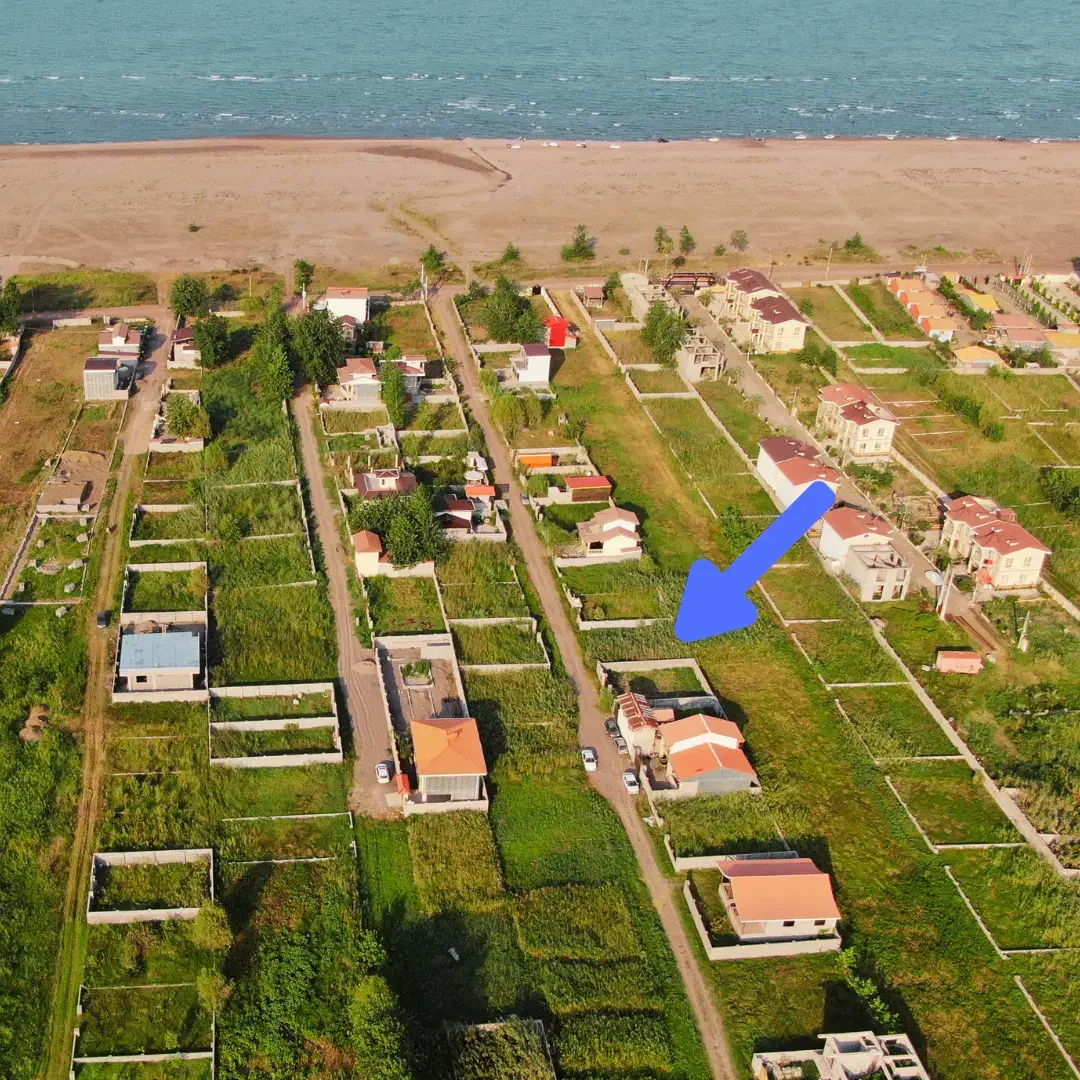 203متر زمین محصورشده درمنطقه تهرانی نشین ویو ساحلی|فروش زمین و ملک کلنگی|رشت, منظریه|دیوار