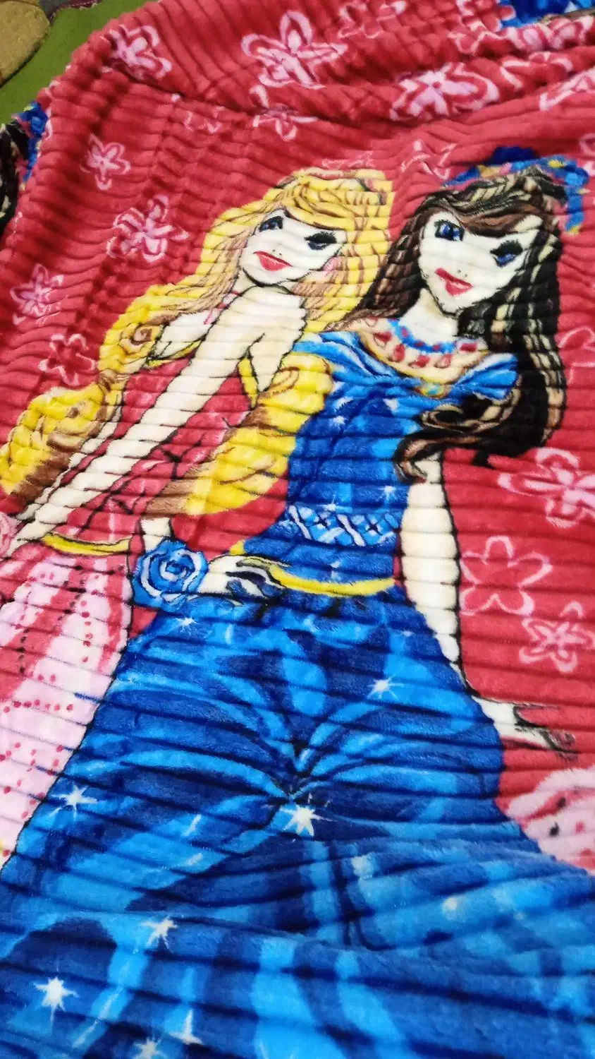 پتو نو برای فروش طرح عروسکی|رختخواب، بالش، پتو|شادگان, |دیوار