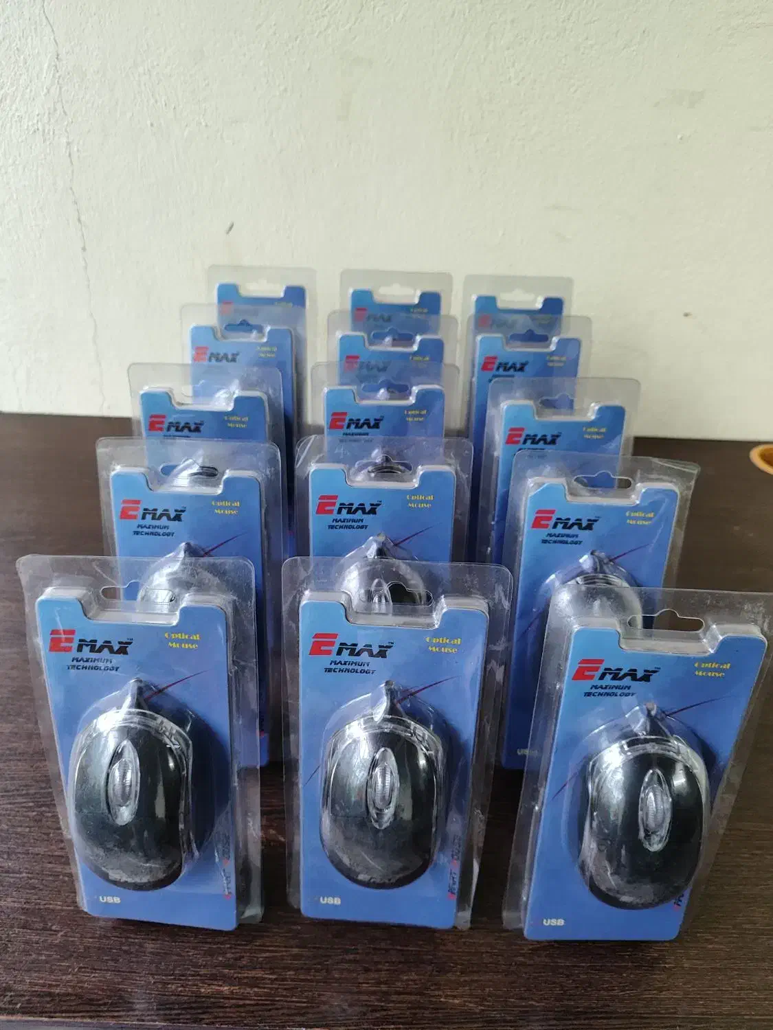 ۱۰ عدد موس نو usb|قطعات و لوازم جانبی رایانه|چالوس, |دیوار