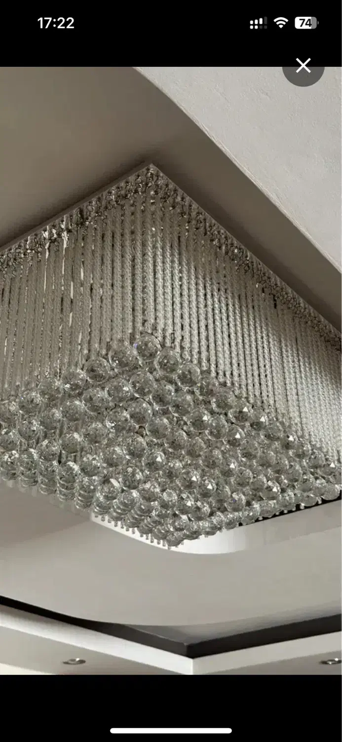 لوستر کریستال|لوستر و چراغ آویز|کرج, فاز ۴ مهرشهر|دیوار