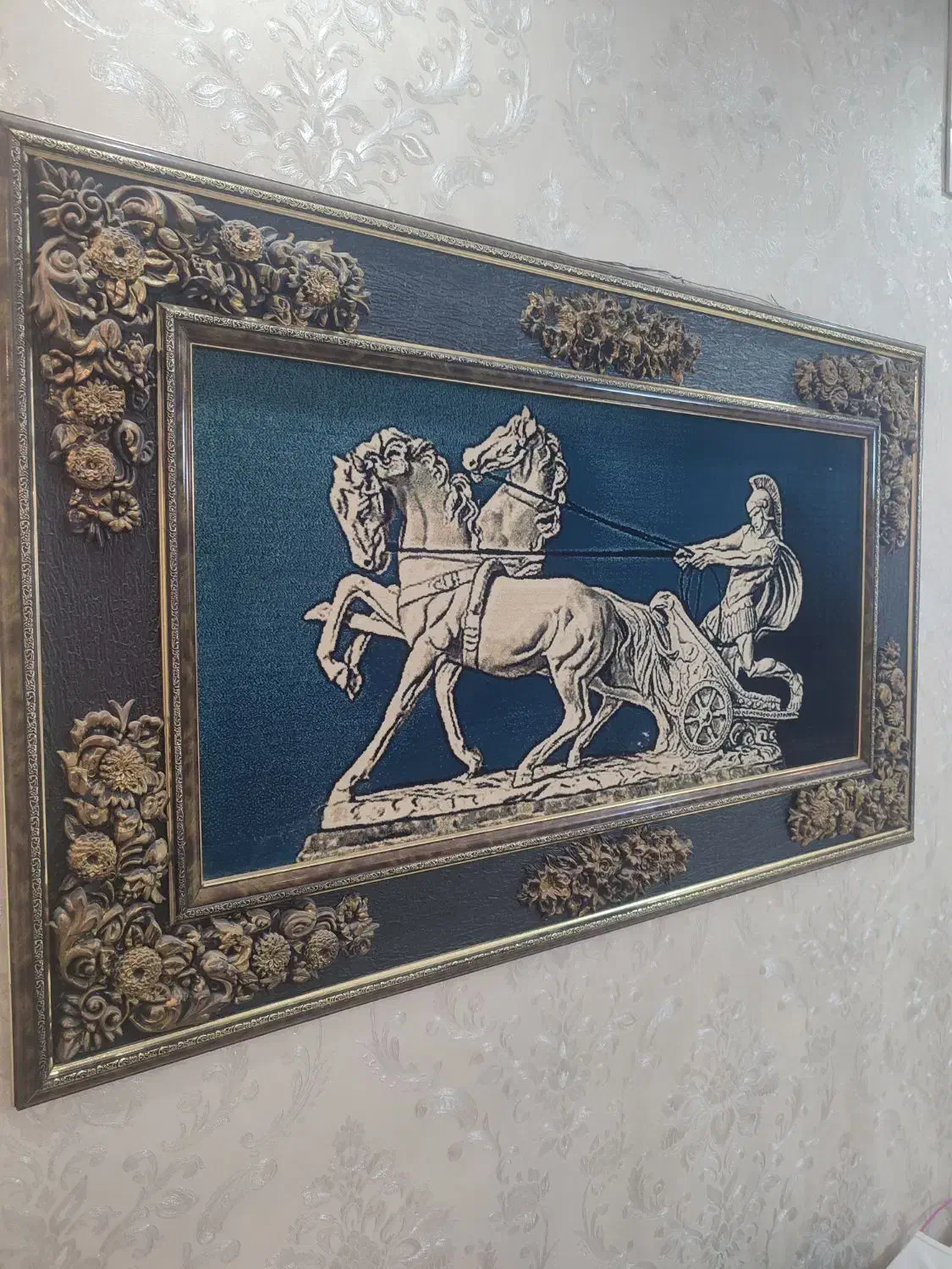 تابلو فرش ماشینی به ابعاد125×75|تابلو فرش|کرج, کیانمهر|دیوار