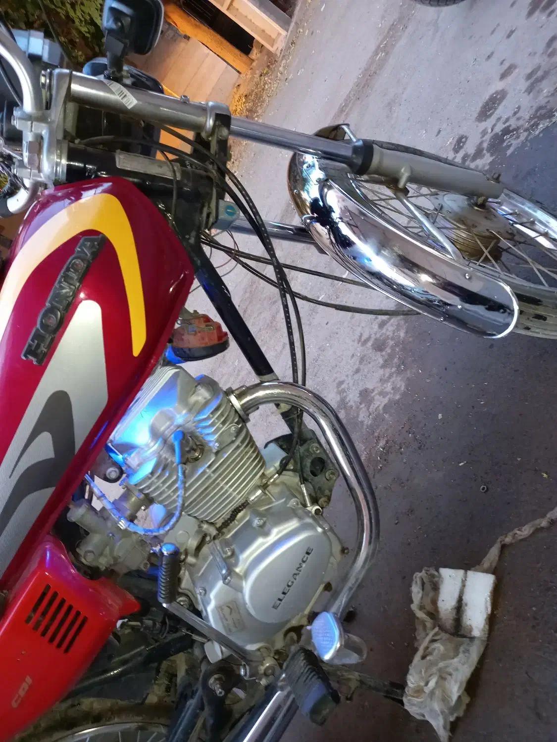 موتورسیکلت ۱۵۰استارتی|موتورسیکلت|هشتگرد, شهرک بهشت|دیوار