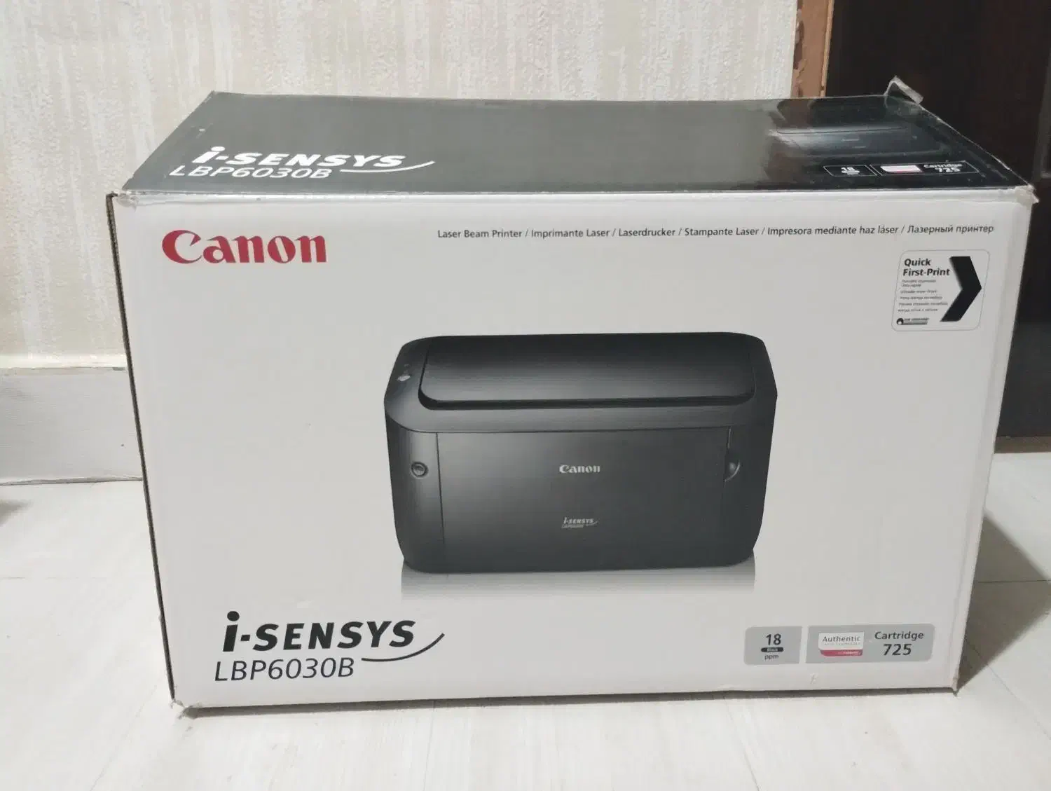 پرینتر لیزری کانن i-Sensys LBP6030B|پرینتر، اسکنر، کپی، فکس|رشت, صفاری|دیوار