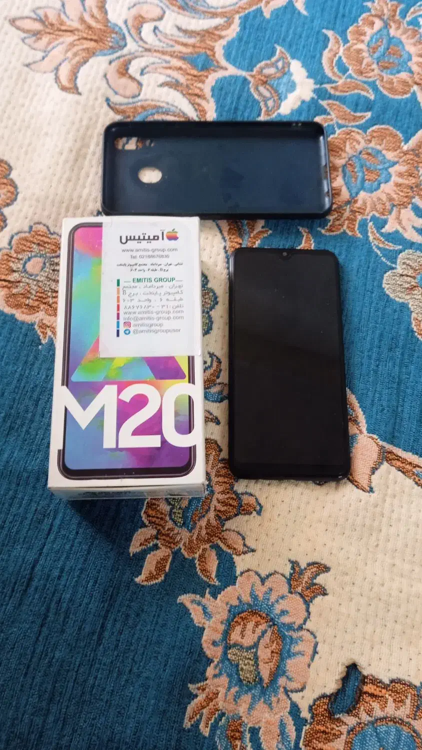 گوشی سامسونگ M20 و A10S کارتون و انتقال مالکیت|موبایل|ری, صالح‌آباد شرقی|دیوار