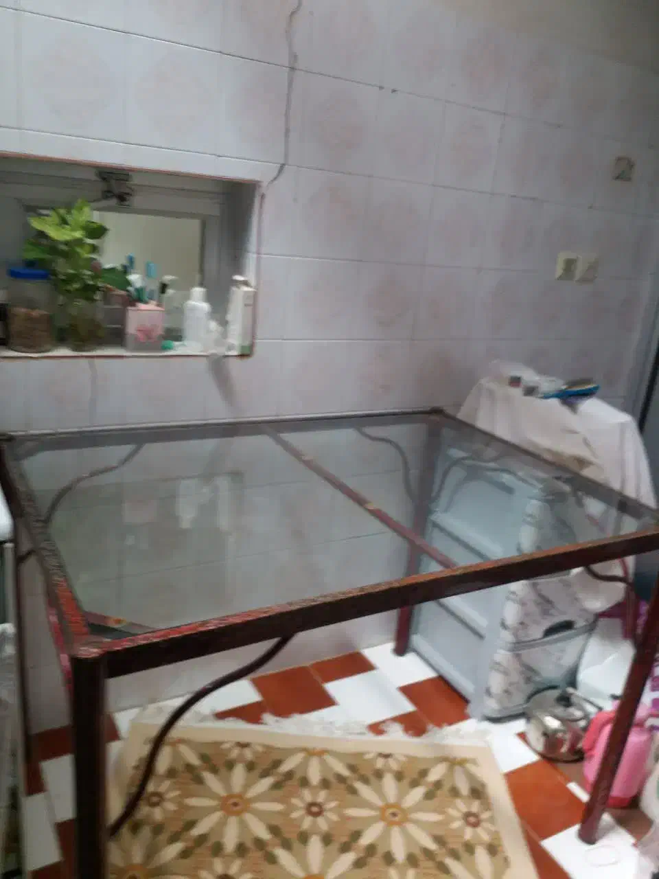 میز نهارخوری بزرگ مدل فرفورژه|میز و صندلی غذاخوری|مشهد, کوی سیدی|دیوار