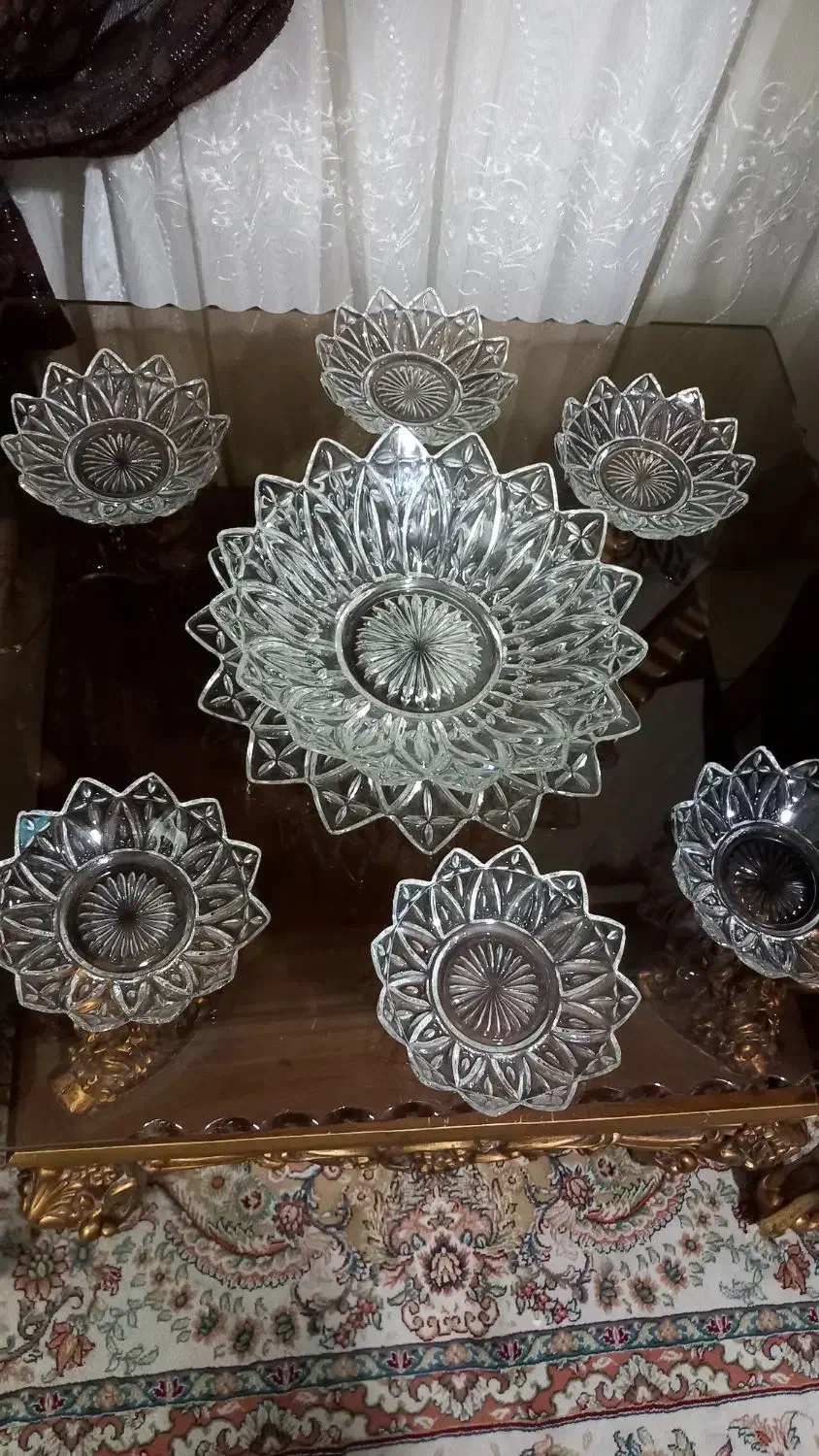 قاب وقدح و زیردستی ۸ تیکه قدیمی کمیاب امریکایی|کلکسیون اشیاء عتیقه|لاهیجان, شهرک سلمان فارسی|دیوار