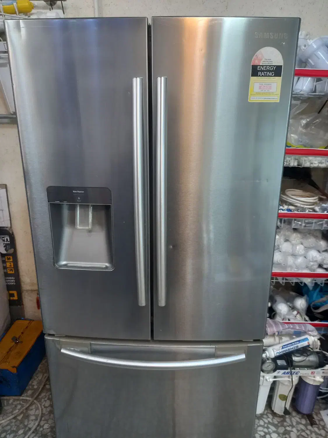 سامسونگ کره‌ای اصل بای ساید فرنچ سالم به شرط تست|یخچال و فریزر|اصفهان, حسین‌آباد|دیوار