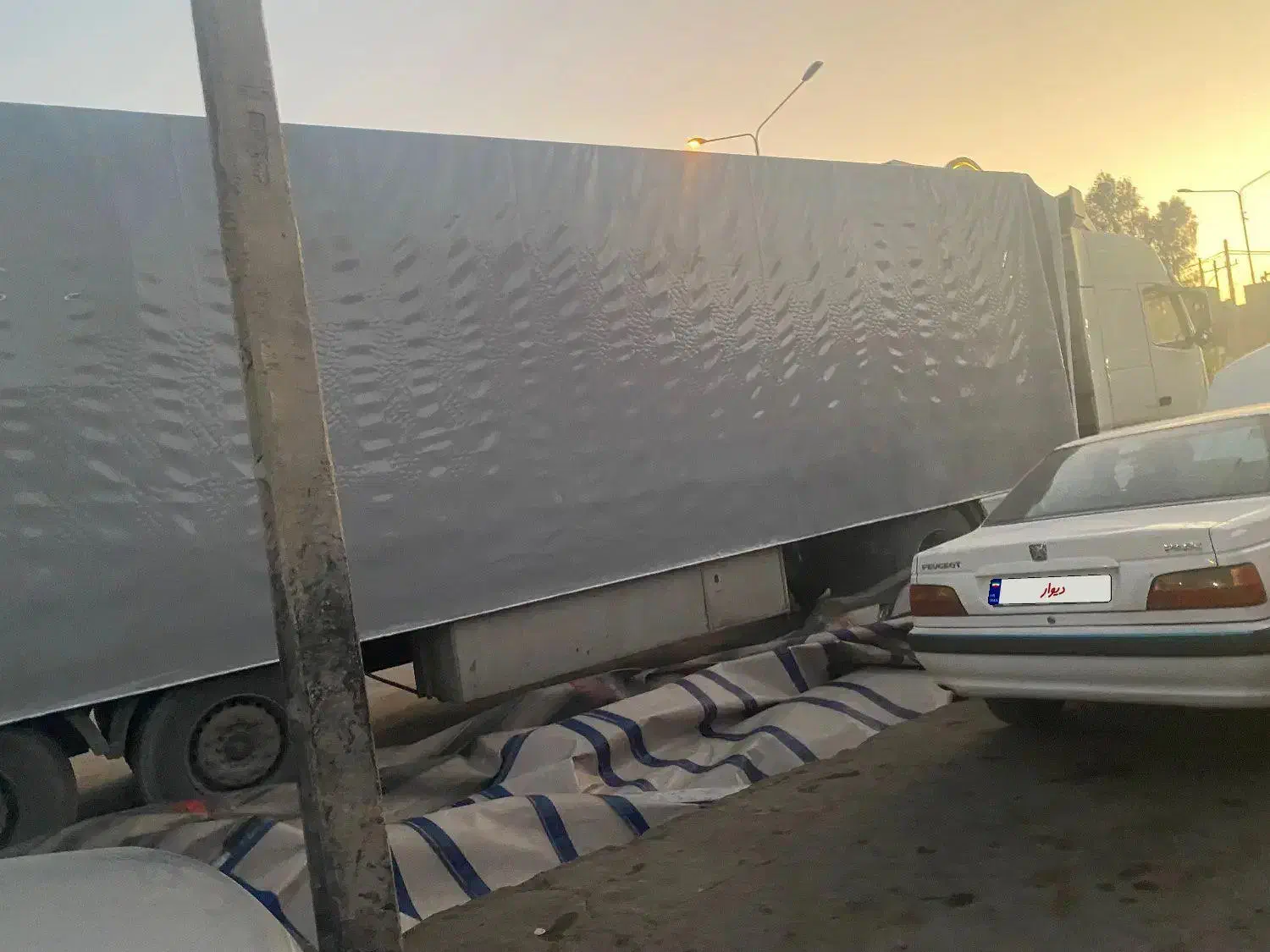 تریلی کانتین ماموت مدل ۹۵ فروشی|خودرو سنگین|فولادشهر, فولادشهر|دیوار