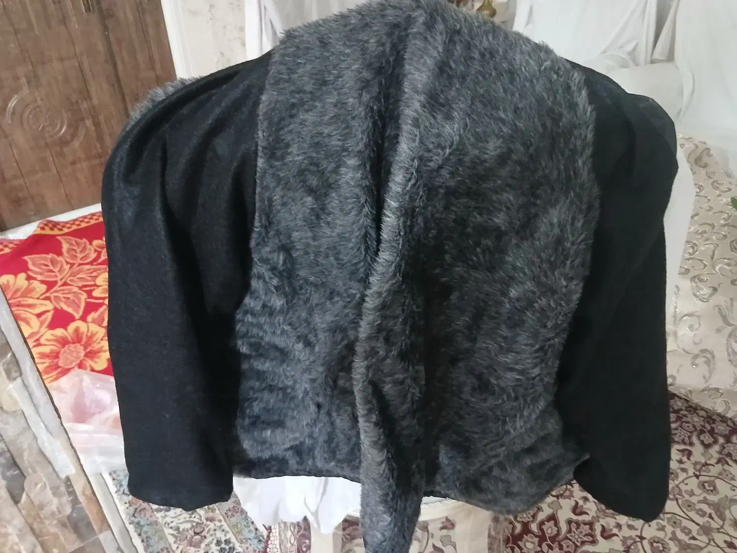 باران گیر مشکی سایز ۵۶|لباس|اقبالیه, |دیوار