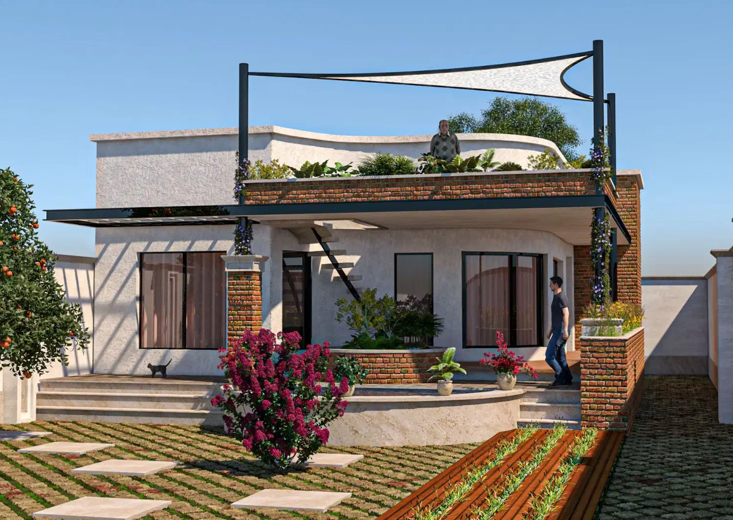 طراحی نما و باغ ویلا تخصصی|خدمات پیشه و مهارت|مشهد, راهنمایی|دیوار