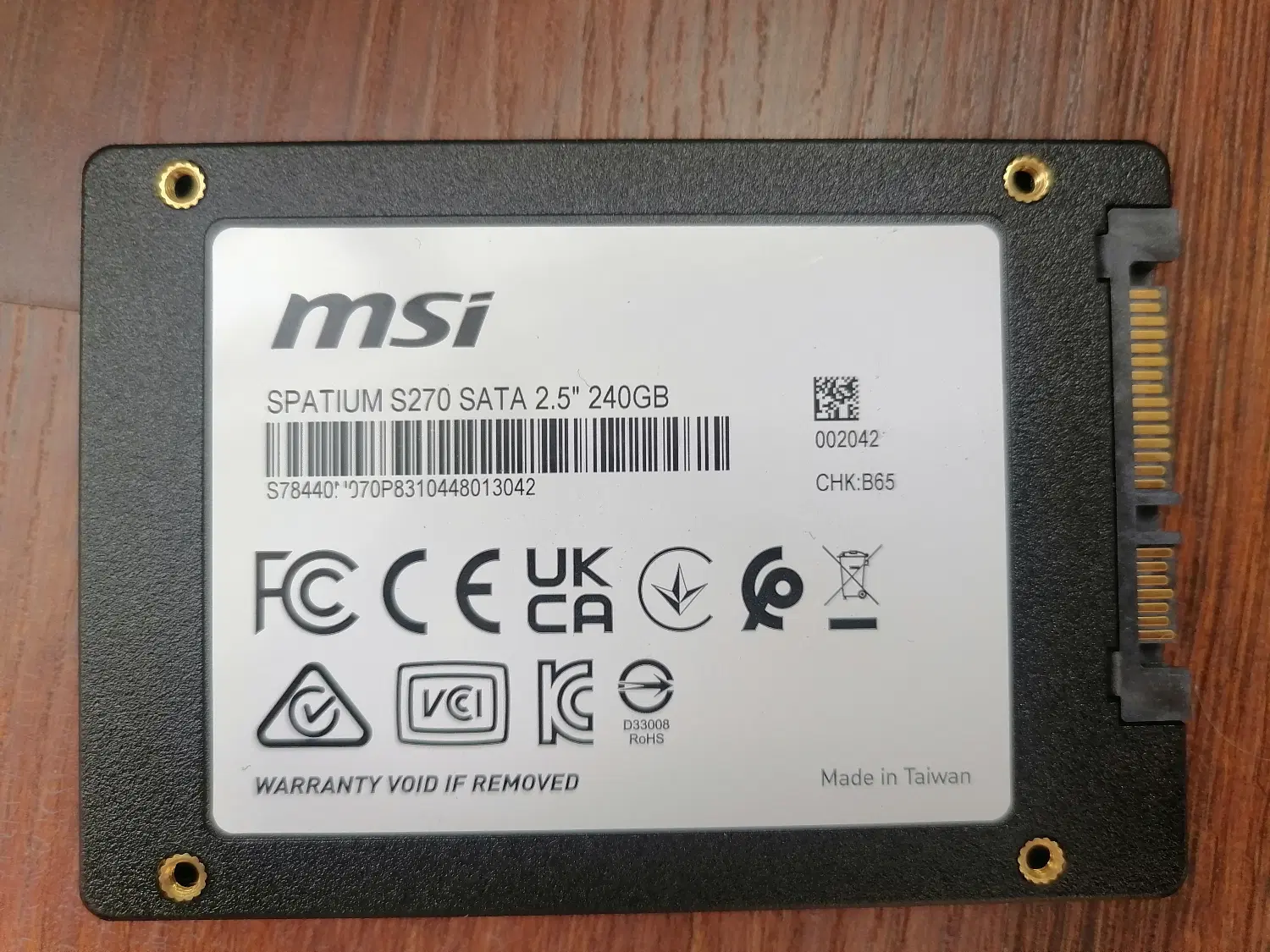 SSD msi 240g|قطعات و لوازم جانبی رایانه|تهران, شهران شمالی|دیوار