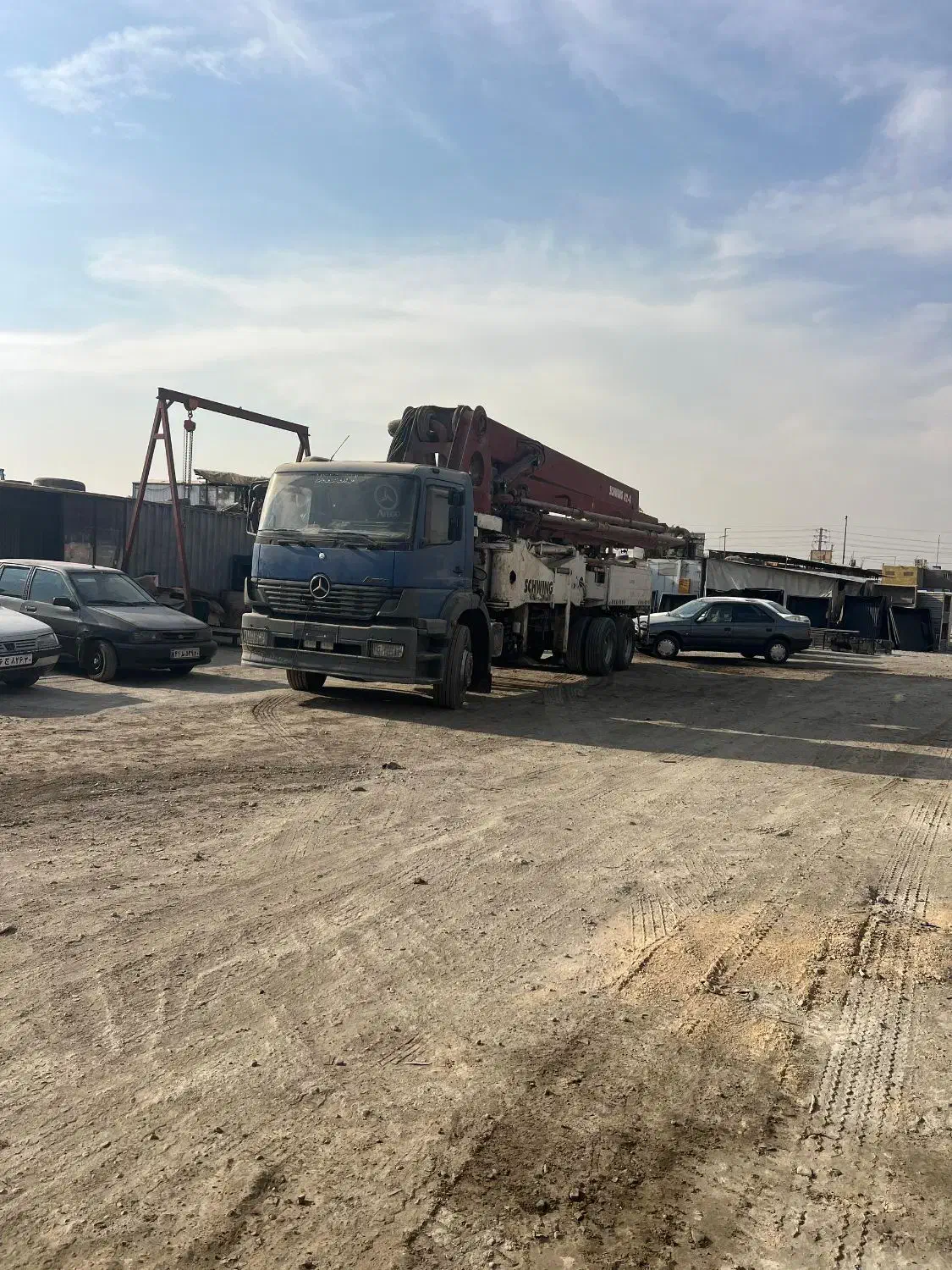 پمپ بتن 42متر شویینگ|خودرو سنگین|تهران, خواجه نظام الملک|دیوار