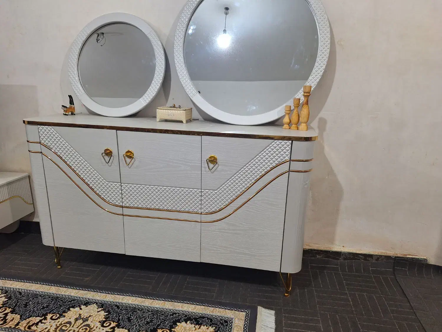 آیینه کنسول|بوفه، ویترین، کنسول|رامهرمز, |دیوار