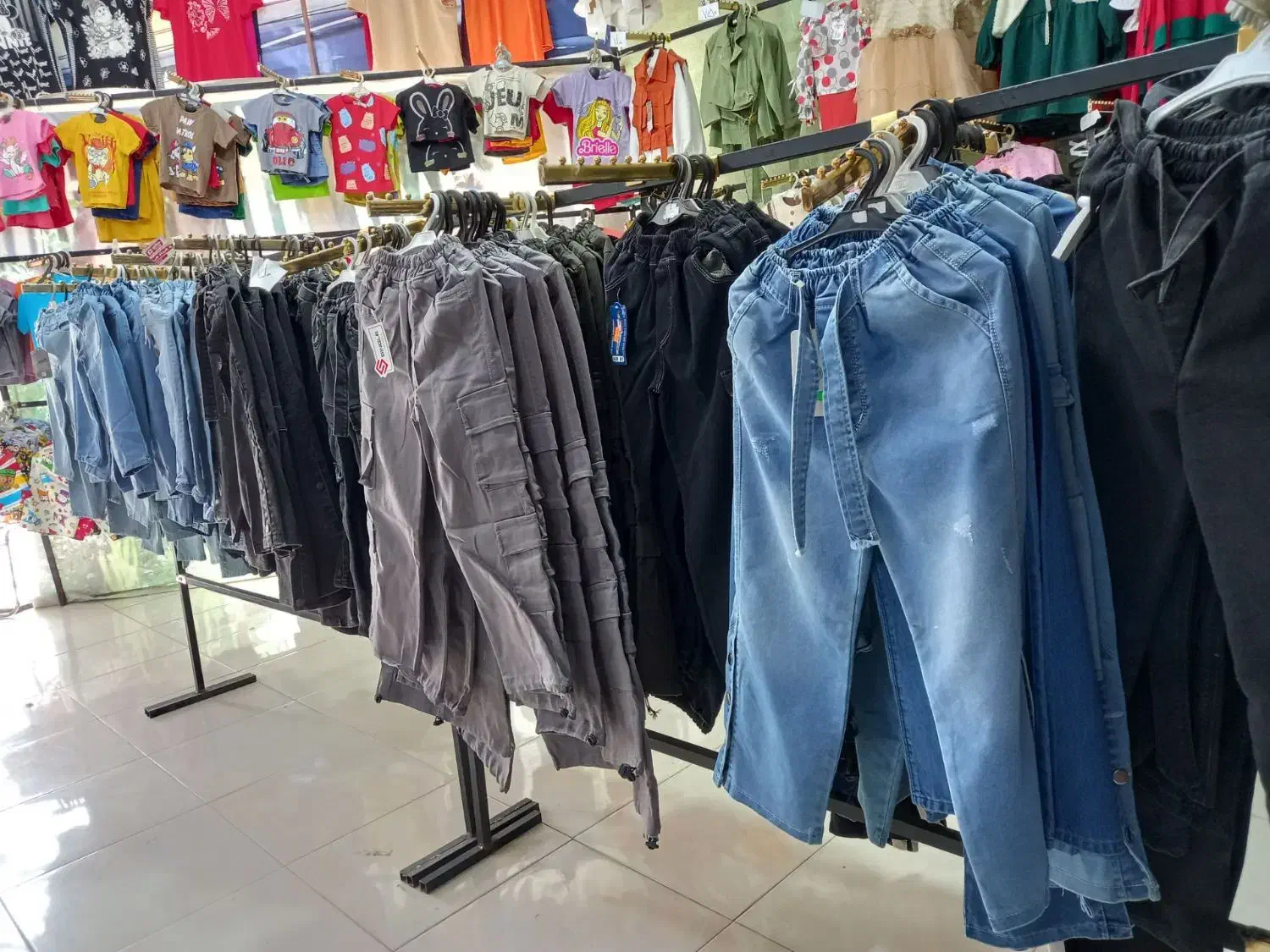 انواع شلوارپسرانه.جین کتان.راسته.مچدار مناسب مدارس|کفش و لباس بچه|کرمانشاه, |دیوار