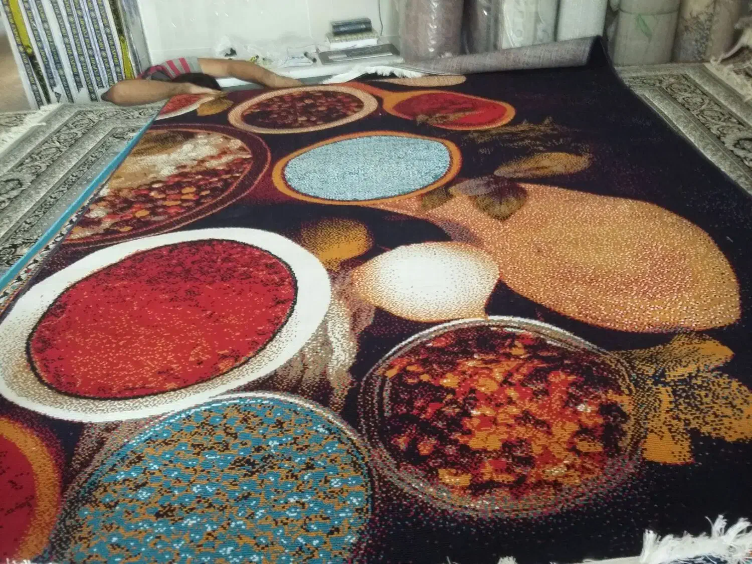 گبه و گلیم انتیک/فرش ارزان/قیمت کارخانه|فرش|گنبد کاووس, |دیوار