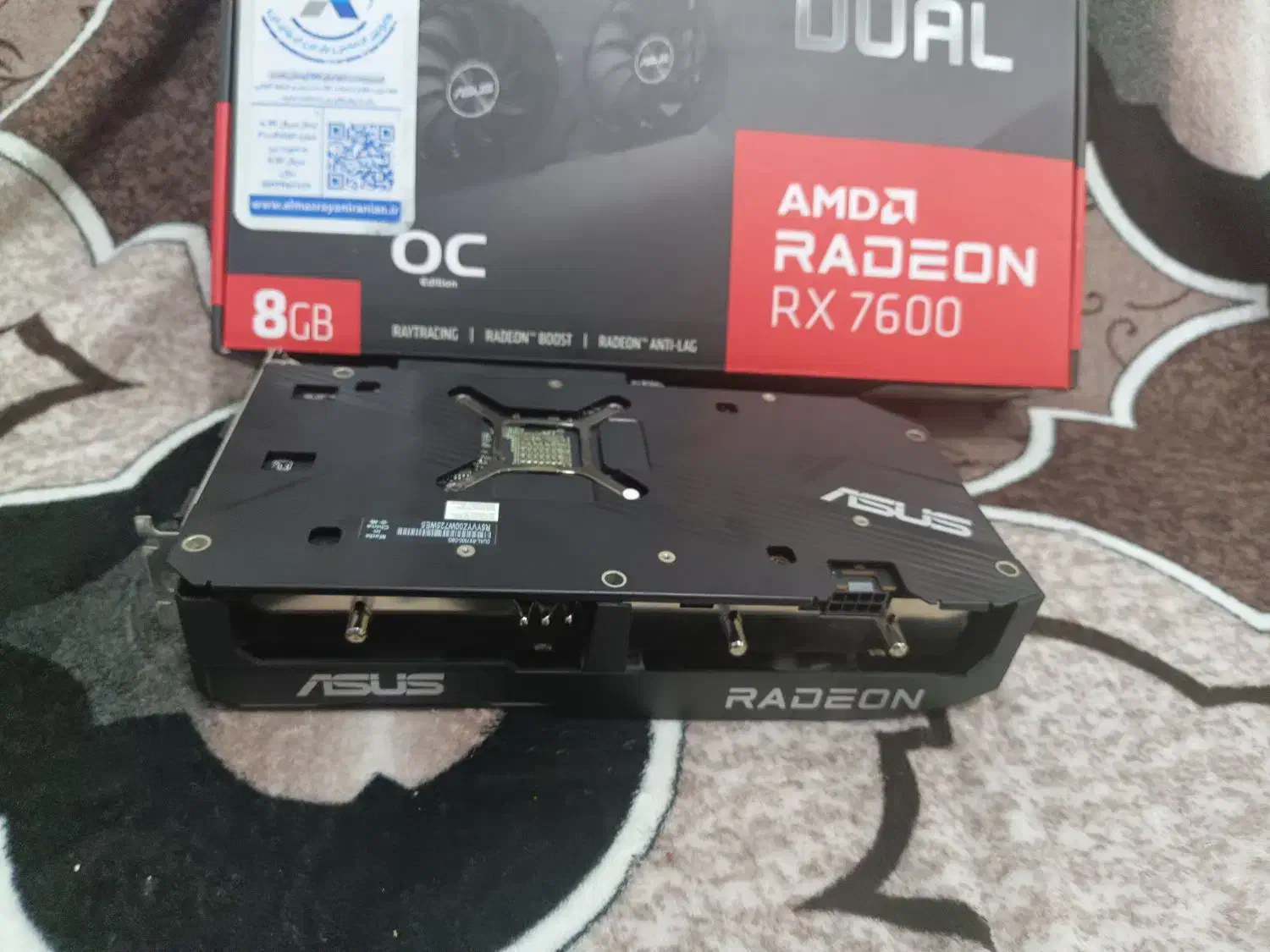 کارت گرافیک rx 7600|قطعات و لوازم جانبی رایانه|تبریز, |دیوار