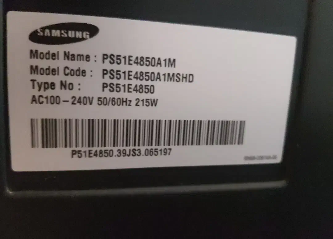 تلویزیون ۵۱ اینچ پلاسما سامسونگ|تلویزیون و پروژکتور|مشهد, وکیلآباد|دیوار