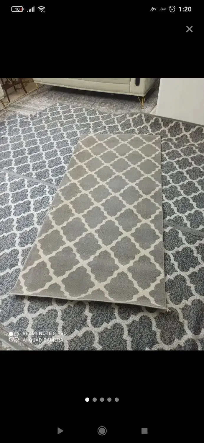 گلیم متری|فرش|شهریار, شهرک وائین|دیوار