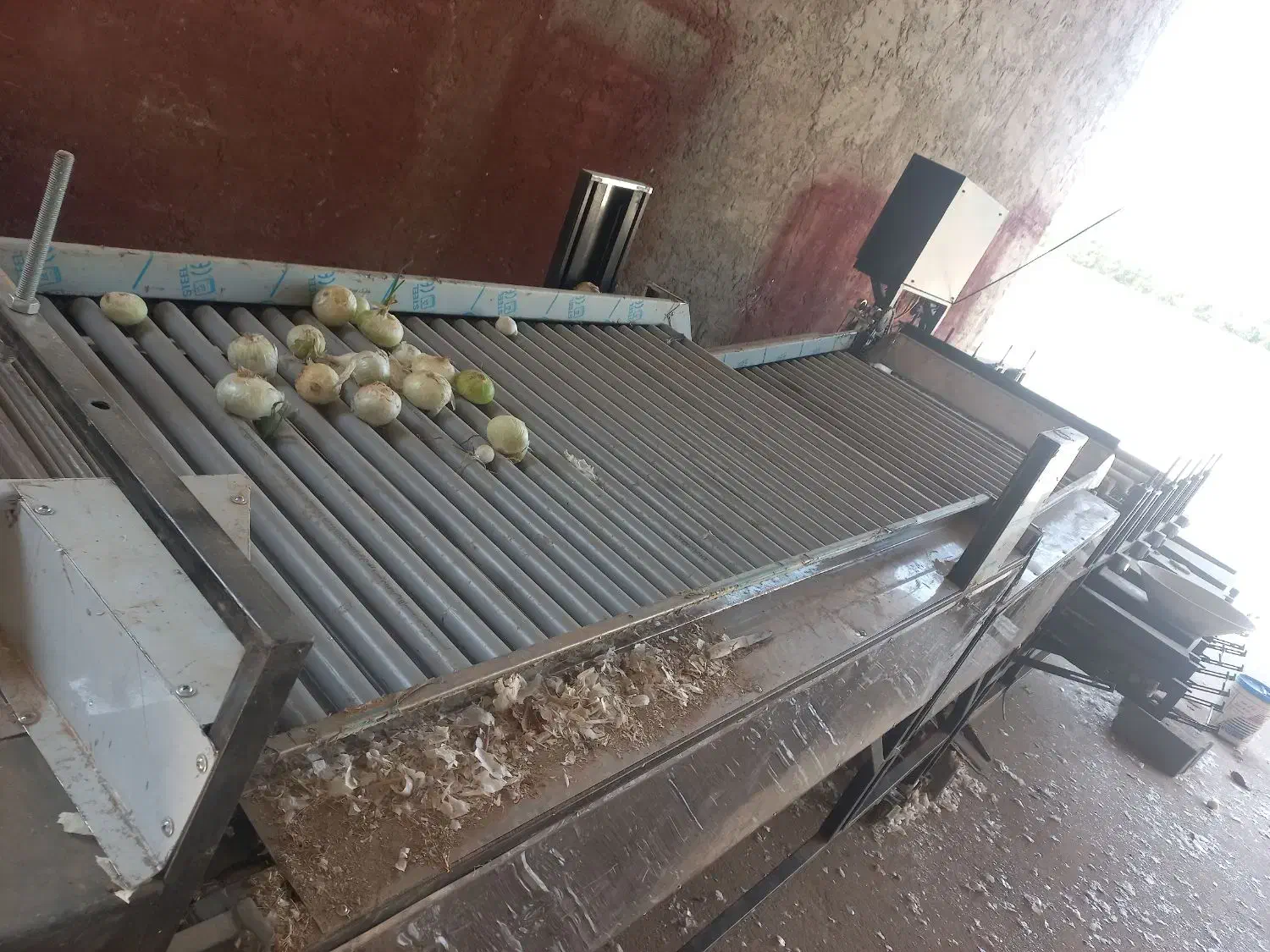 سورتینگ محصولات پرتغال پیاز ..|ماشینآلات صنعتی|ساری, |دیوار