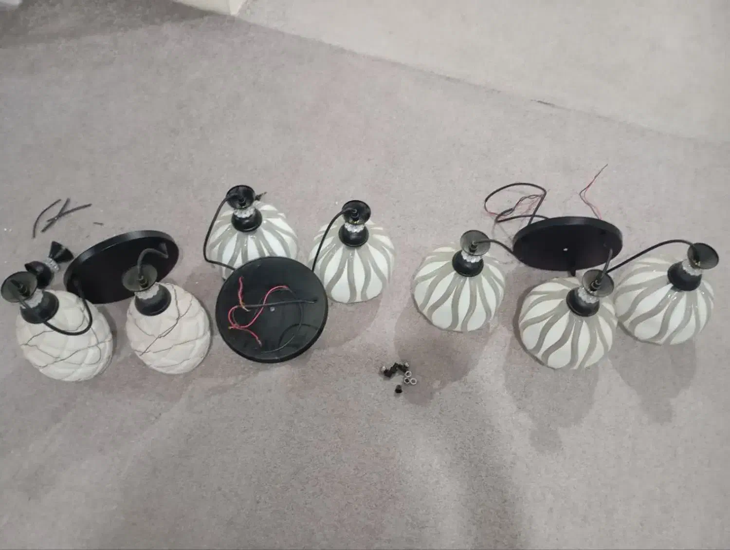 فروش لوستر اویز|لوستر و چراغ آویز|فولادشهر, A6|دیوار