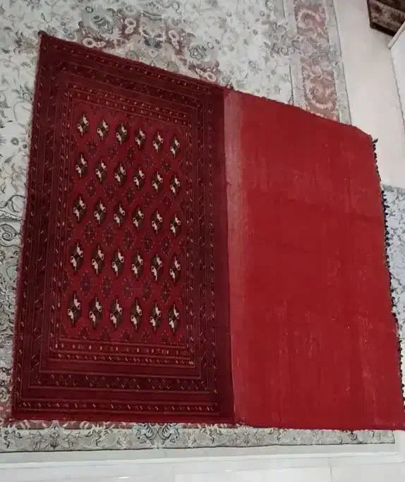 یک عددپشتی ترکمن بزرگ دست بافت ریز پرنشده|پشتی|کرج, کوی کارمندان جنوبی|دیوار