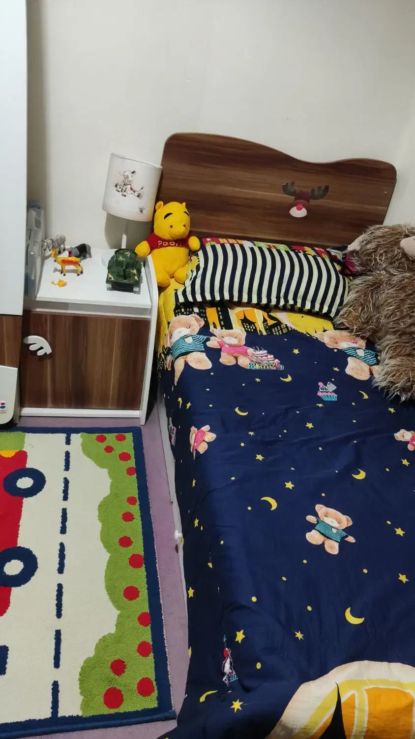 تختخواب کودک تا نوجوان برندآپادانا درحدنو|اسباب و اثاث بچه|صفادشت, |دیوار