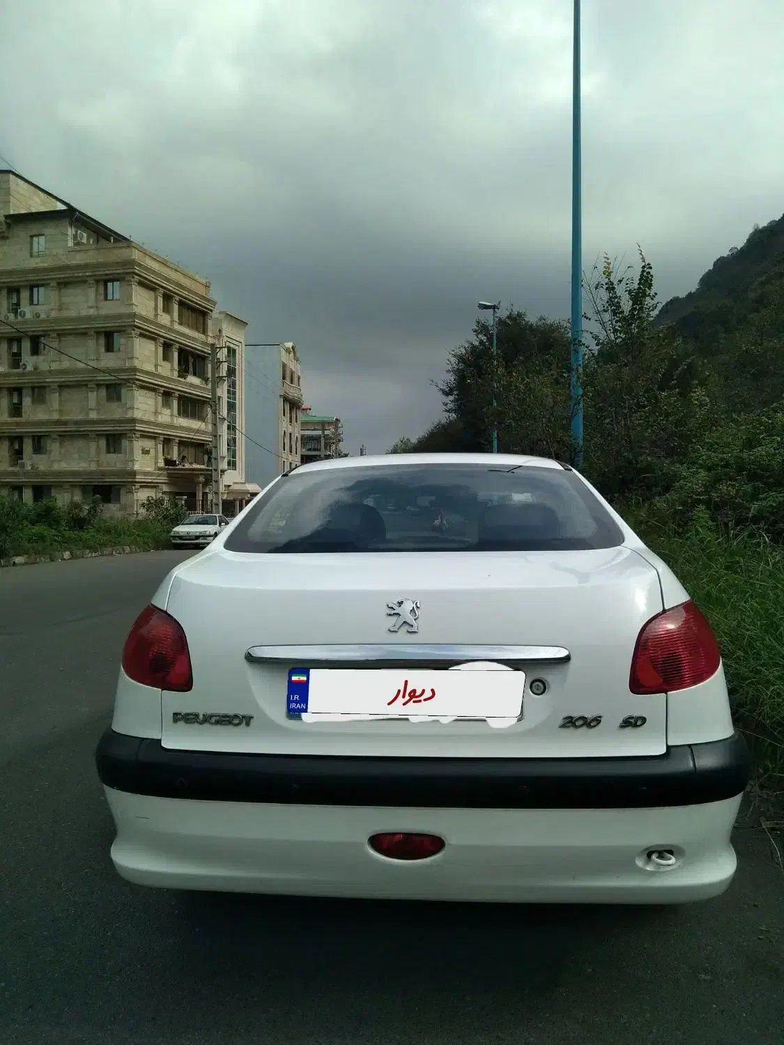 206 SD V8 tu5|خودرو سواری و وانت|لاهیجان, لیالستان|دیوار