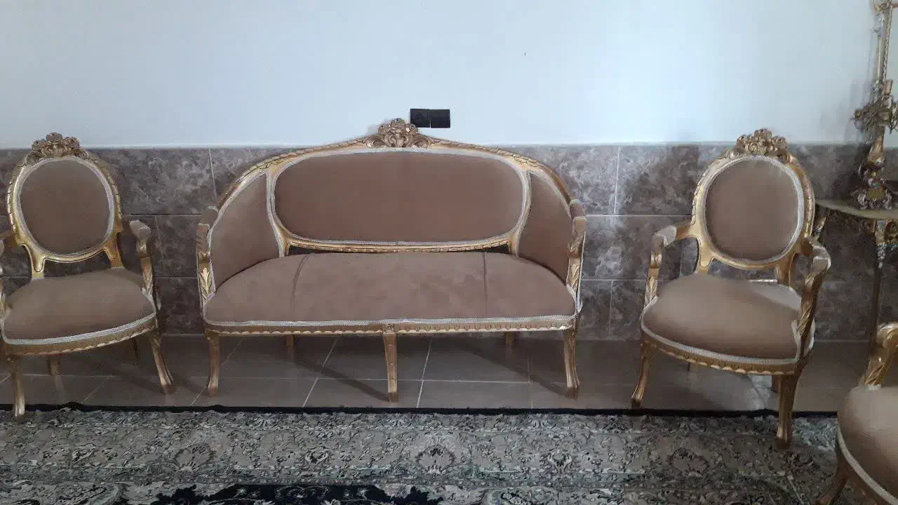 مبل سلطنتی|مبلمان خانگی و میز عسلی|رفسنجان, |دیوار